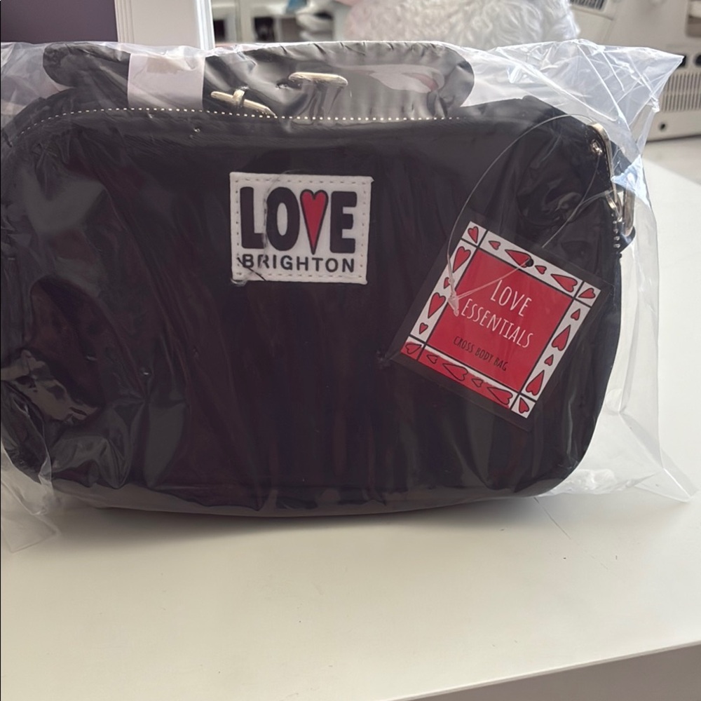 Brighton GWP Love Essentials crossbody bag.  New in bag.